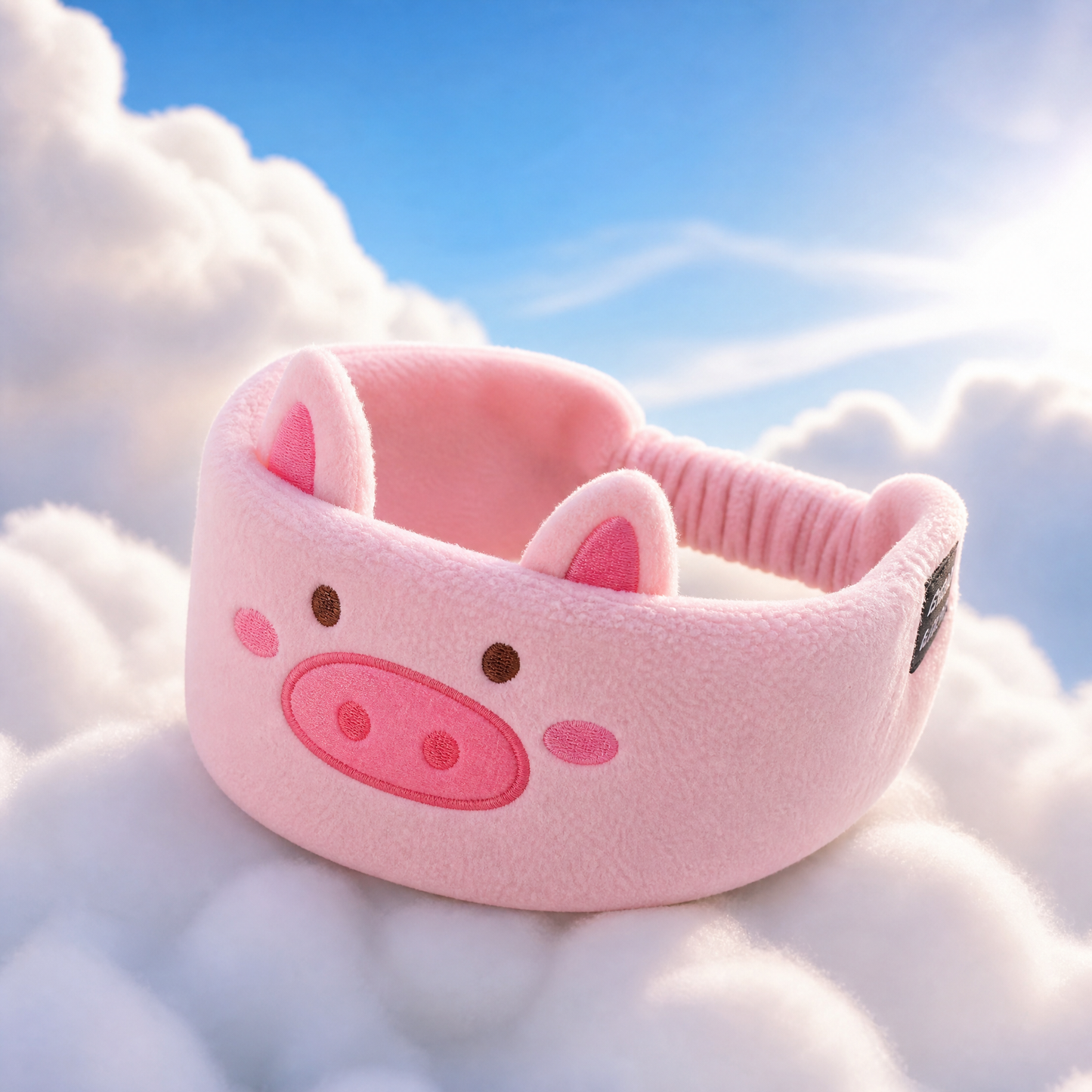 Blueshot® 🍇Audífonos Bluetooth de Diadema para Niños, 🦉 Suaves de Tela Polar para Dormir y Viajar, Audio Inalámbrico con Límite de Volumen, Diadema Lavable de Animalitos para Pequeños y Niños
