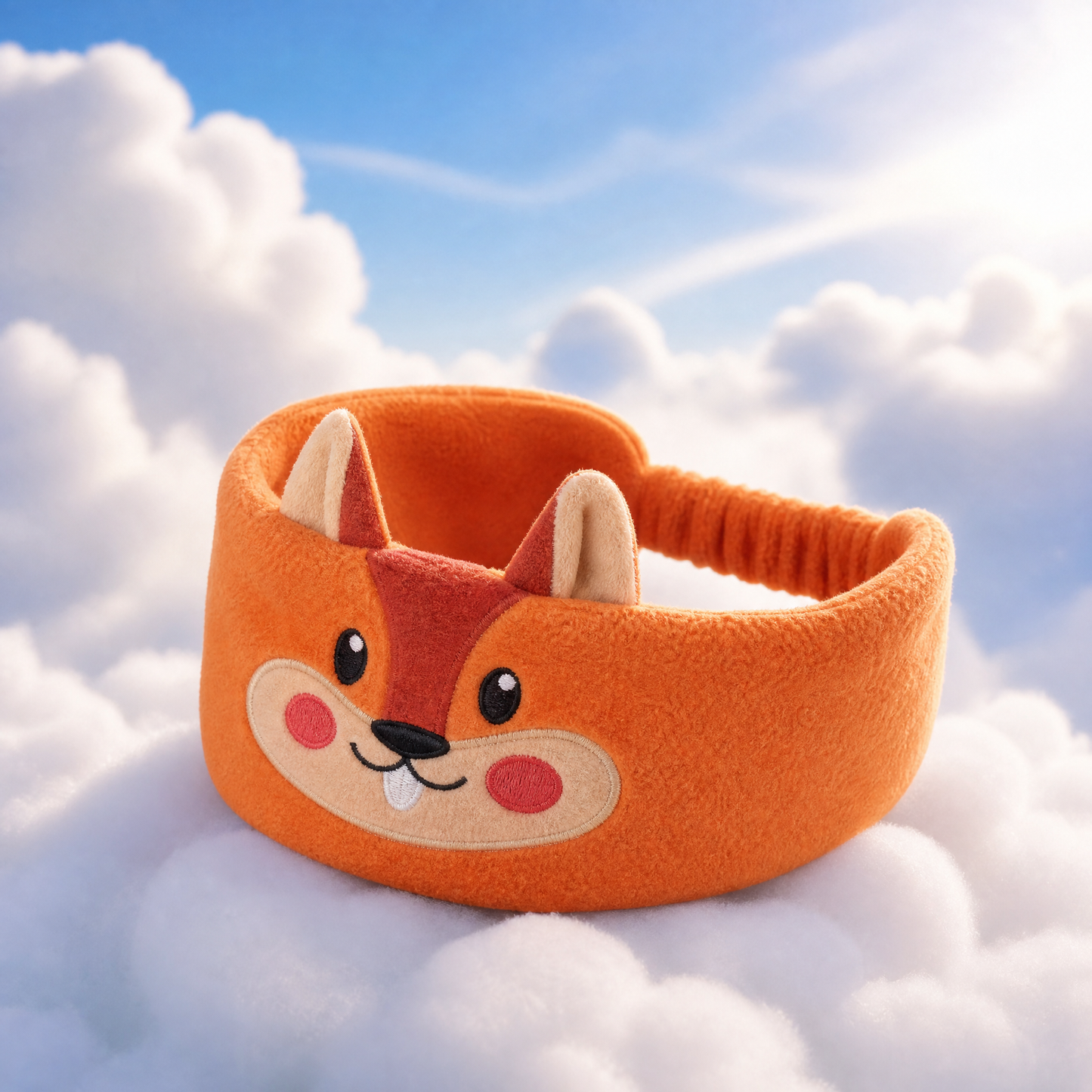 Blueshot® 🍇Audífonos Bluetooth de Diadema para Niños, 🦉 Suaves de Tela Polar para Dormir y Viajar, Audio Inalámbrico con Límite de Volumen, Diadema Lavable de Animalitos para Pequeños y Niños