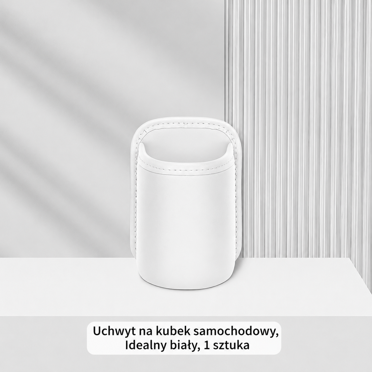 LEFUN® 🥤Prawdziwa skóra Samochodowy uchwyt na kubek akcesorium; wielofunkcyjny organizer na butelkę z wodą🔥uniwersalny schowek do wnętrza samochodu