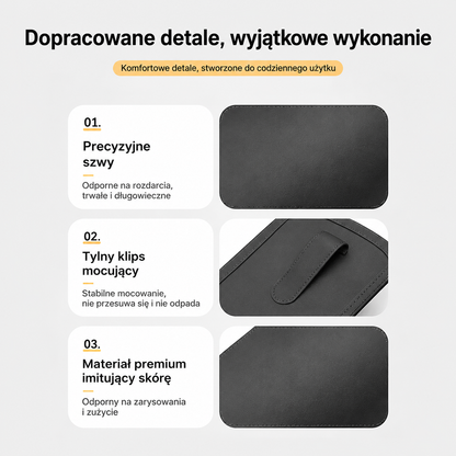 LEFUN® 🥤Prawdziwa skóra Samochodowy uchwyt na kubek akcesorium; wielofunkcyjny organizer na butelkę z wodą🔥uniwersalny schowek do wnętrza samochodu